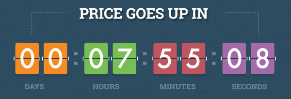 Birthday sale countdown timer